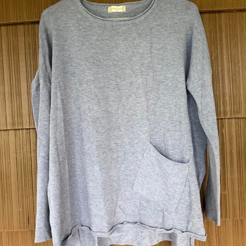 Altar-d-state Women's Grey and Blue Blouse